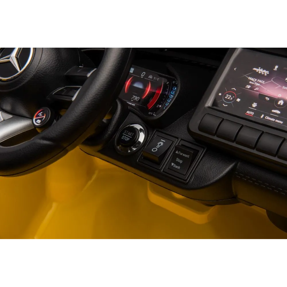 Auto Na Akumulator Mercedes AMG SL63 Żółty Lakierowany