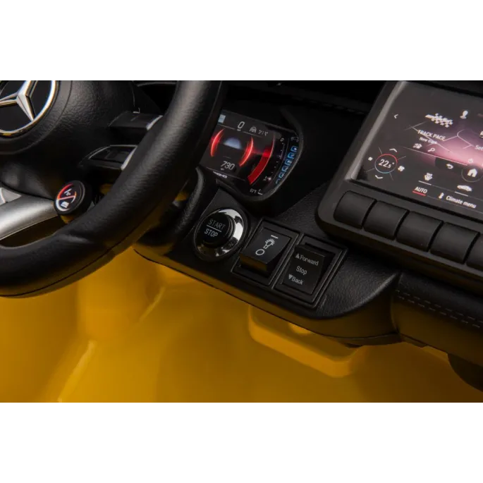 Auto Na Akumulator Mercedes AMG SL63 Żółty Lakierowany