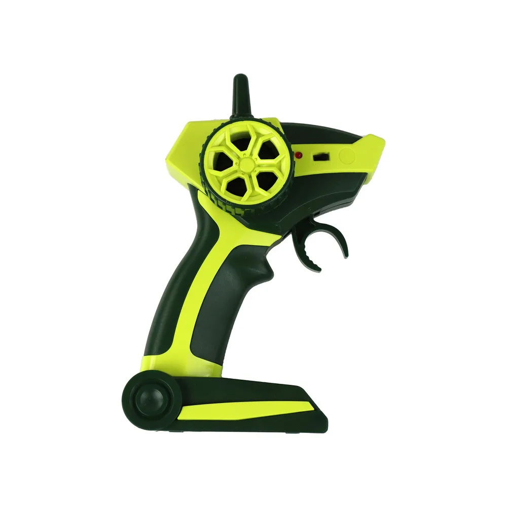 Pilot do zdalnie sterowanego żółtego ambulansu dziecięcego