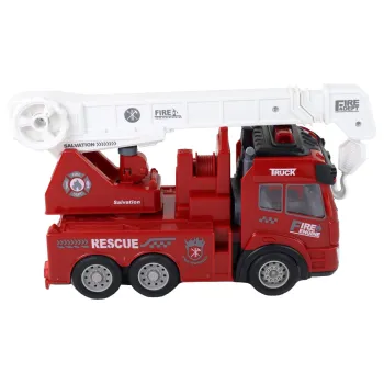 Pilot do sterowania wozem strażackim z funkcjonalnym panelem