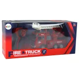 Realistyczny pojazd strażacki do kreatywnej zabawy w domu