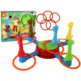 Gra Zabawka Zręcznościowa Dinozaury Ringi 360*