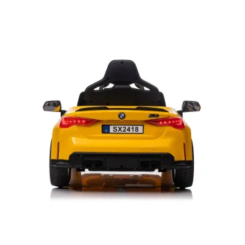 Auto Na Akumulator Bmw M4 Zółte
