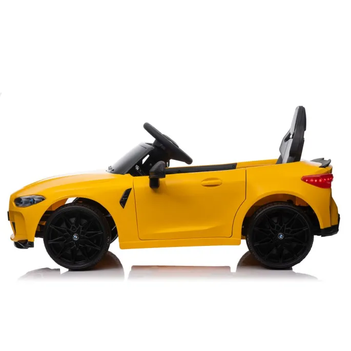 Auto Na Akumulator Bmw M4 Zółte