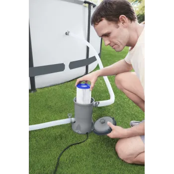 Pompa basenowa Bestway przeznaczona do rodzinnych basenów rozporowych