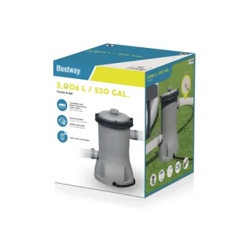 Stabilna i wydajna pompa filtrująca do utrzymania czystości w basenie