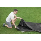 Solidna pokrywa basenowa Bestway o średnicy 366 cm, łatwa w montażu