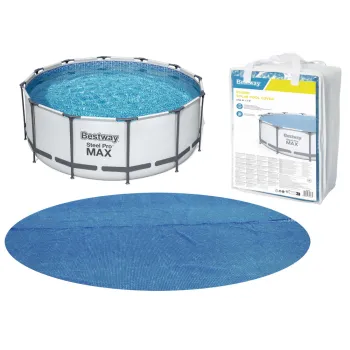 Pokrywa solarna do basenu 366 cm Bestway widok z góry