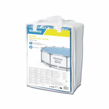 Lekka i trwała pokrywa solarna do basenu 366 cm Bestway