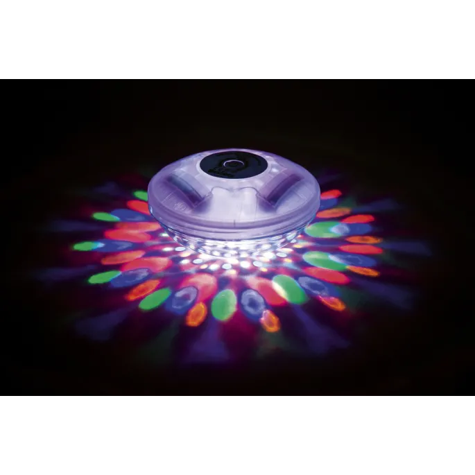 Tryby migania światła w lampie LED Bestway do basenu