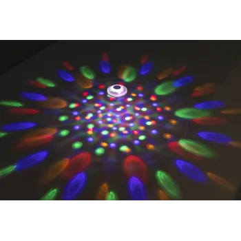 Lampa na baterie do stawu lub oczka wodnego z efektem kolorów