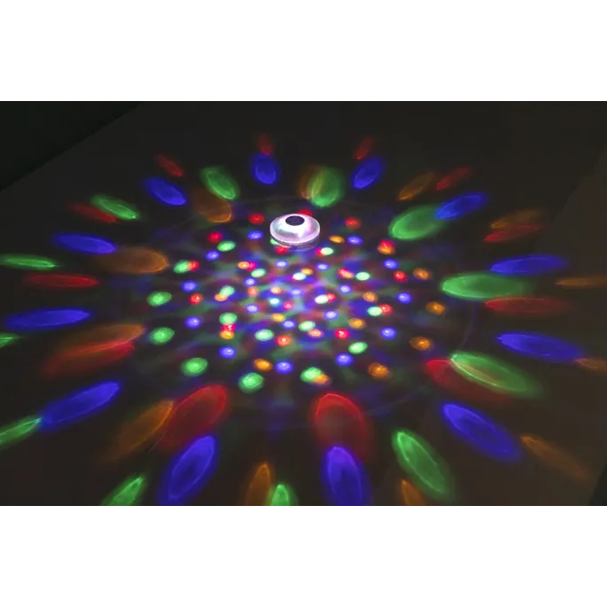 Lampa na baterie do stawu lub oczka wodnego z efektem kolorów