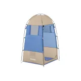 Model namiotu przebieralni Bestway 68002 ustawiony na plaży