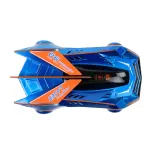 Sportowe autko z pilotem na laser na podłodze, ścianie i suficie