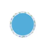 Basen dmuchany z trzema pierścieniami dla kilku dzieci, motyw morskiego świata