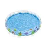 Wytrzymały dziecięcy basen do ogrodu wykonany z odpornego PVC