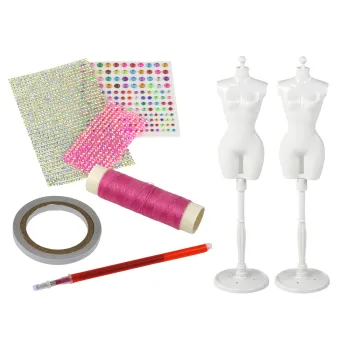 Zestaw Artystyczny Kreatywny Do Tworzenia Kreacji Sukienek