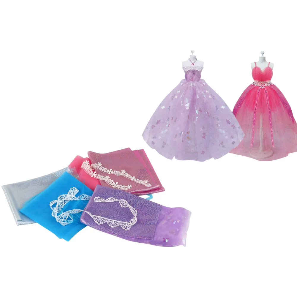 Zestaw Artystyczny Kreatywny Do Tworzenia Kreacji Sukienek