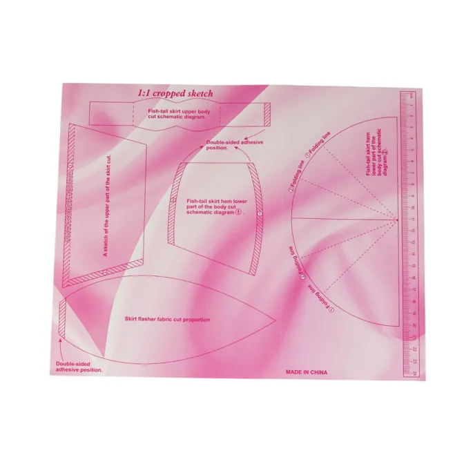 Zestaw Artystyczny Kreatywny Do Tworzenia Kreacji Sukienek