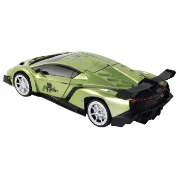 Kompletny zestaw samochodu-robota z akcesoriami i pilotem