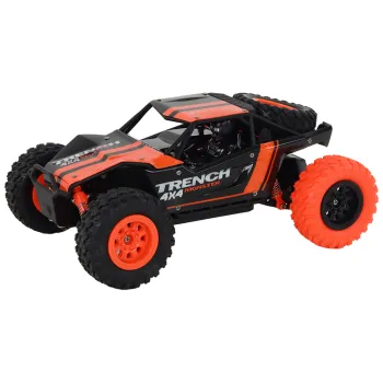 Autko Terenowe Zdalnie Sterowane R/C 1:24 Pomarańczowe