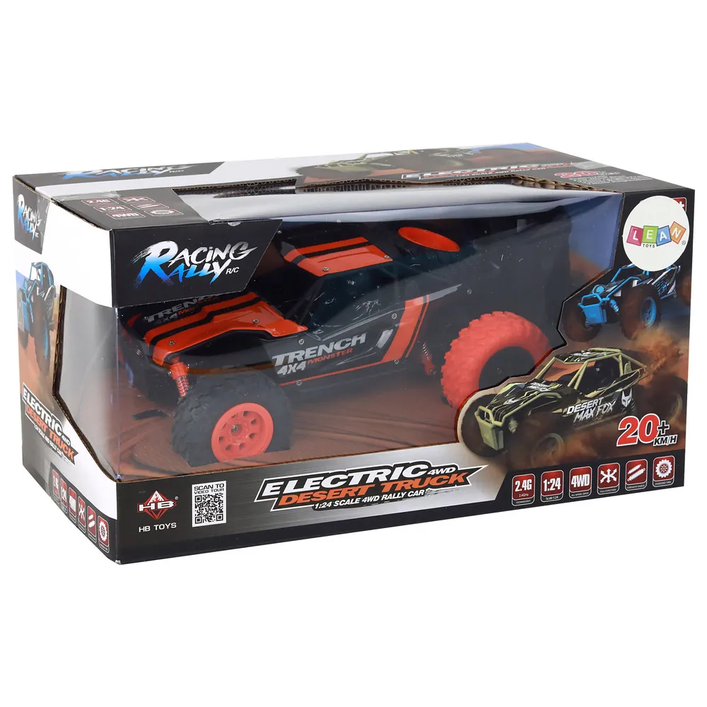 Autko zdalnie sterowane 4x4 dla dzieci od 6 lat