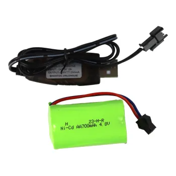 Pilot 2.4 GHz do sterowania niebieskim autem terenowym