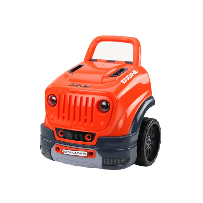 Edukacyjny zestaw majsterkowicza w formie auta z efektami dźwiękowymi i świetlnymi