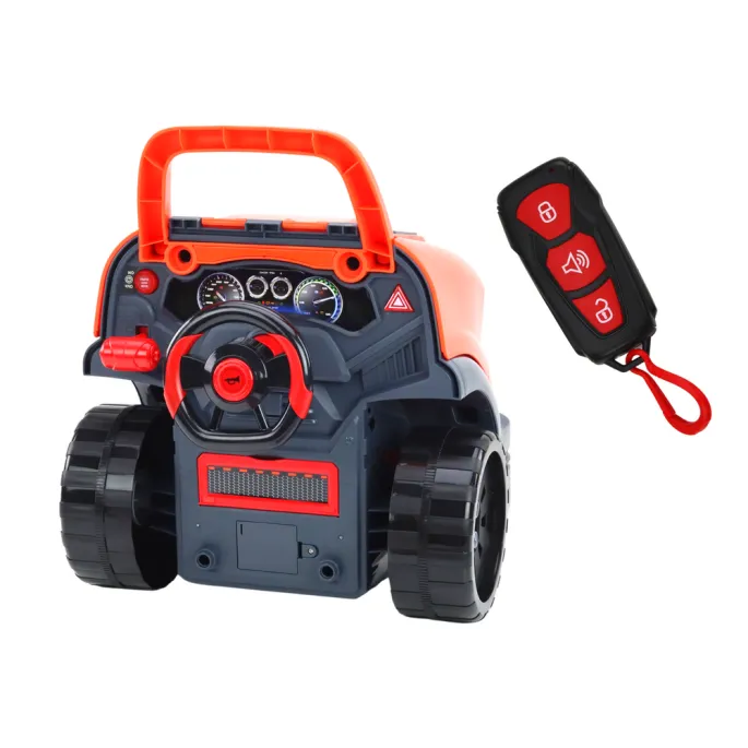 Zabawka samochód do skręcania i rozkręcania z akcesoriami dla dzieci 3+