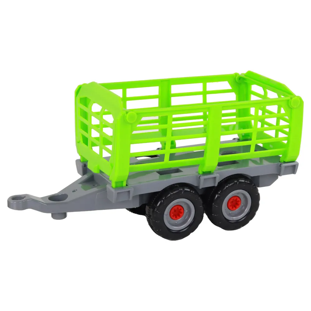 zabawka edukacyjna traktor z naczepą i realistycznymi efektami