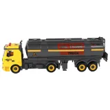 Zestaw konstrukcyjny cysterna żółta ze śrubokrętem i bateriami