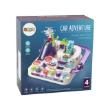 Interaktywny zestaw kreatywny dla najmłodszych z samochodzikami