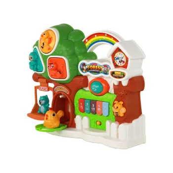 Zestaw Pianinko Koncert Las Zwierzątka Panel Edukacyjny