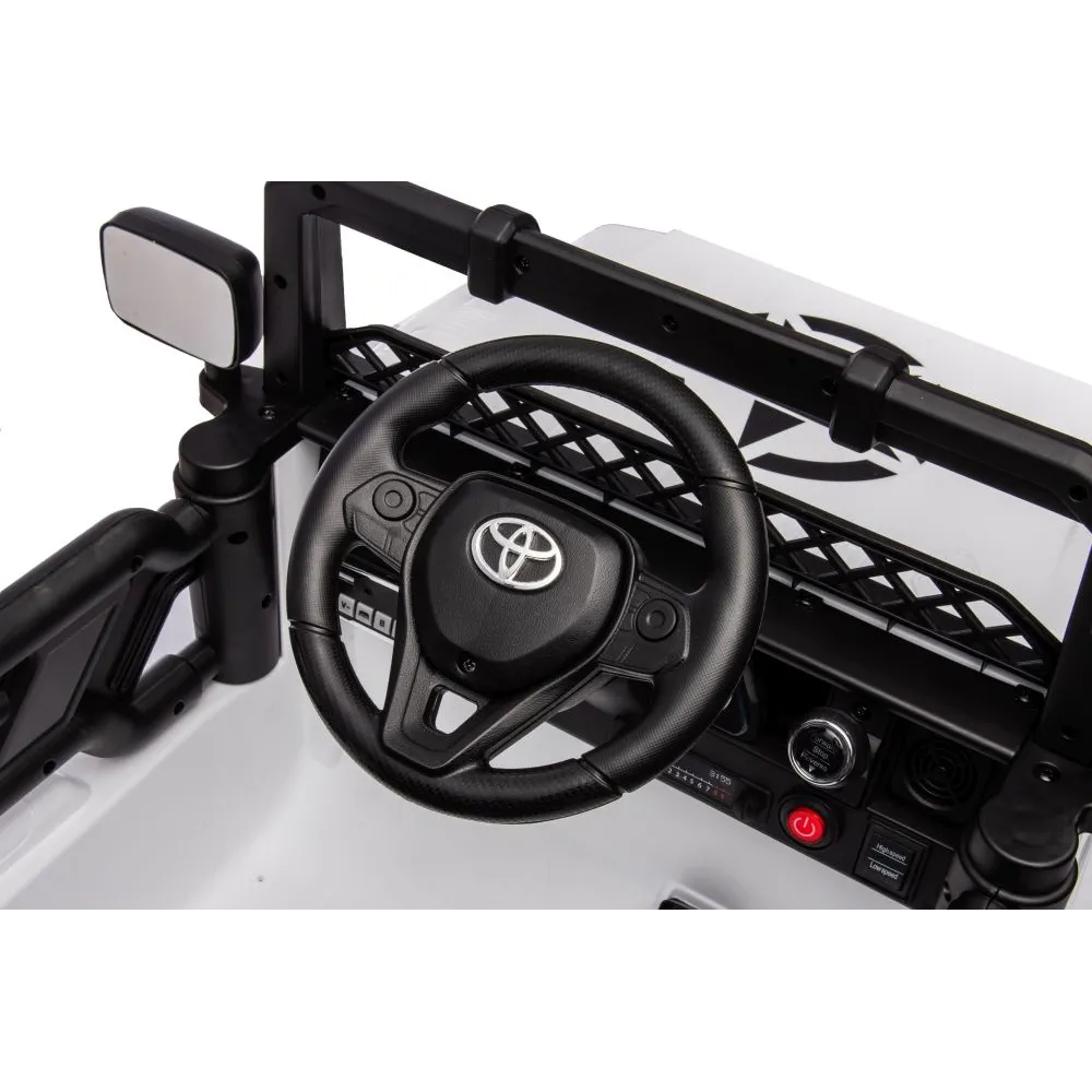 Auto Na Akumulator Toyota FJ Biała 4x4