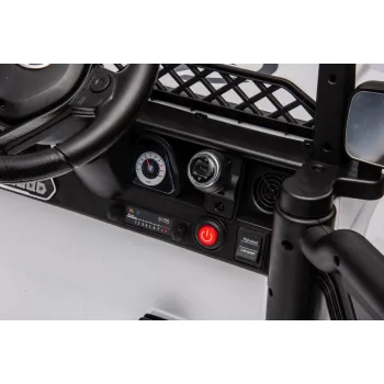 Auto Na Akumulator Toyota FJ Biała 4x4