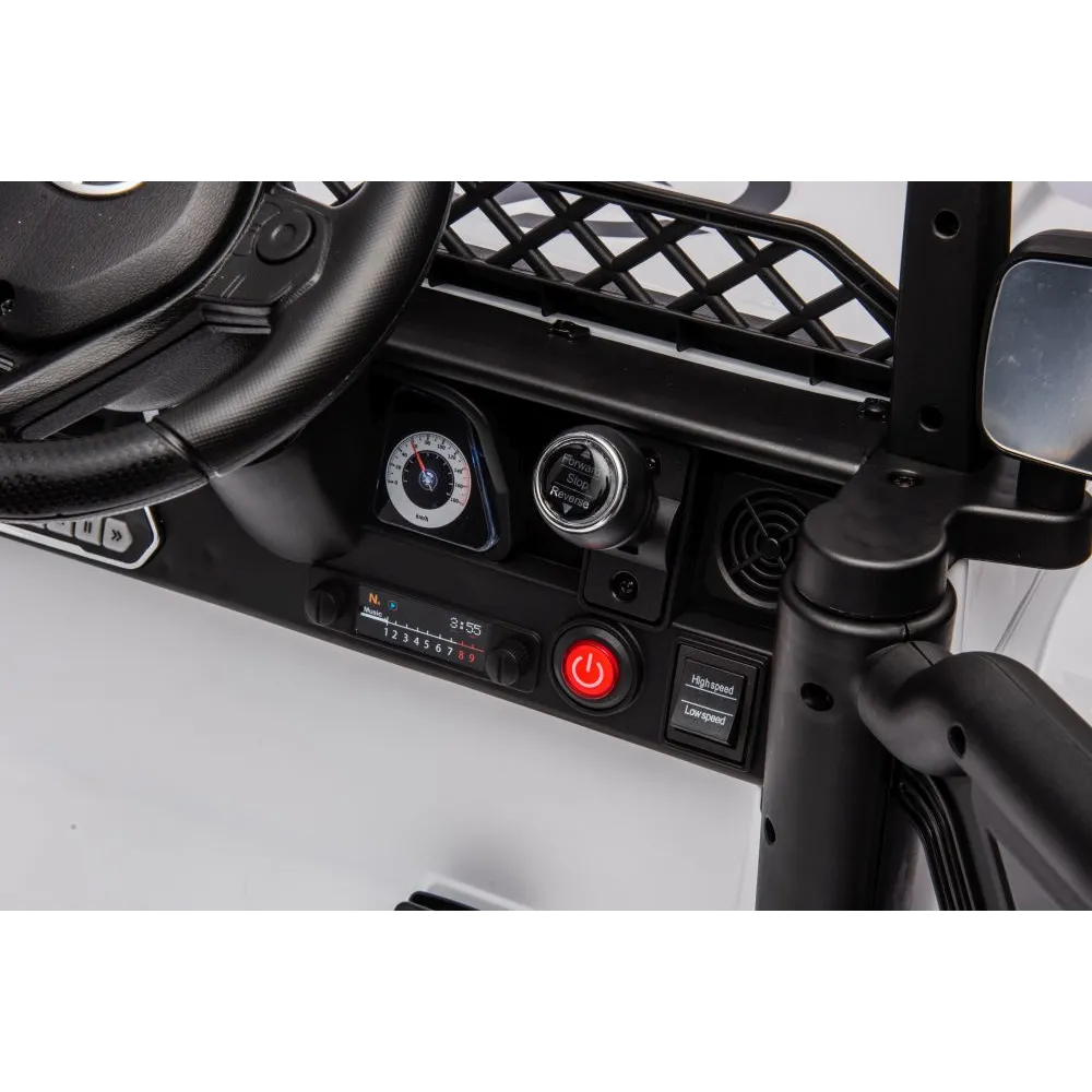 Auto Na Akumulator Toyota FJ Biała 4x4