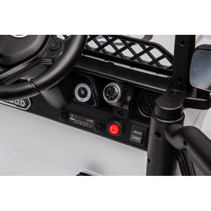 Auto Na Akumulator Toyota FJ Biała 4x4