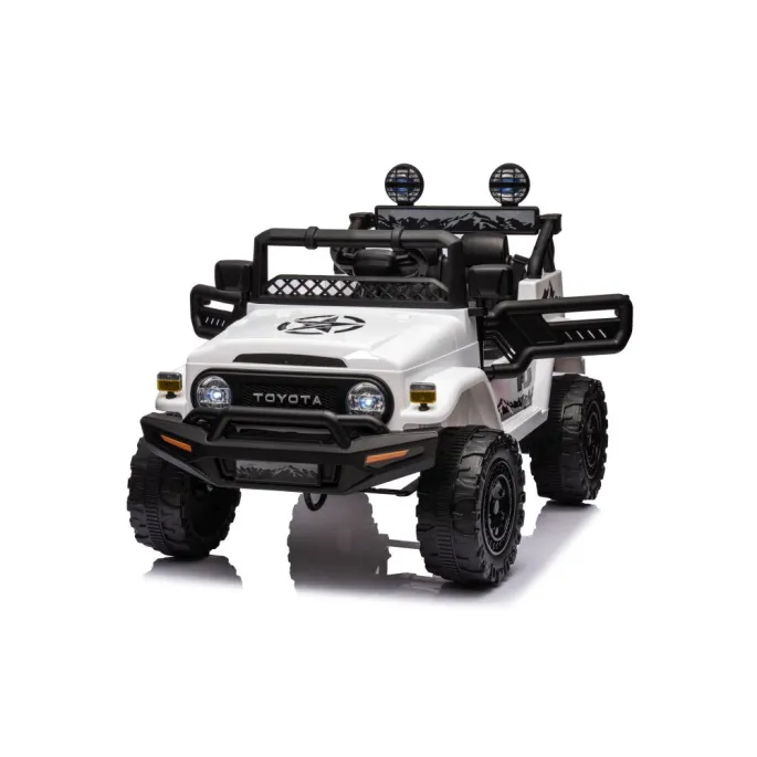 Auto Na Akumulator Toyota FJ Biała 4x4