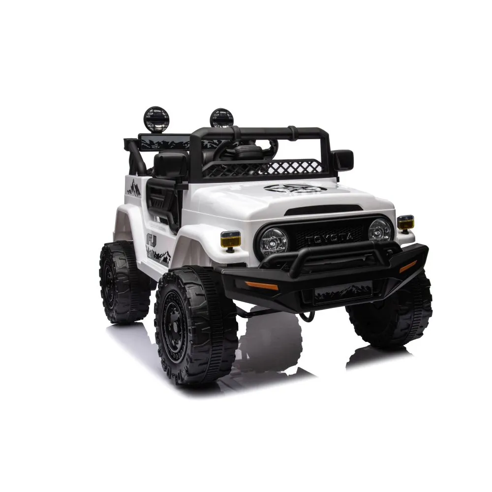 Auto Na Akumulator Toyota FJ Biała 4x4