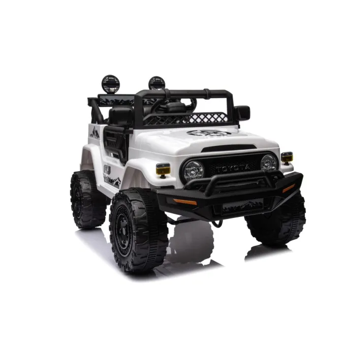 Auto Na Akumulator Toyota FJ Biała 4x4