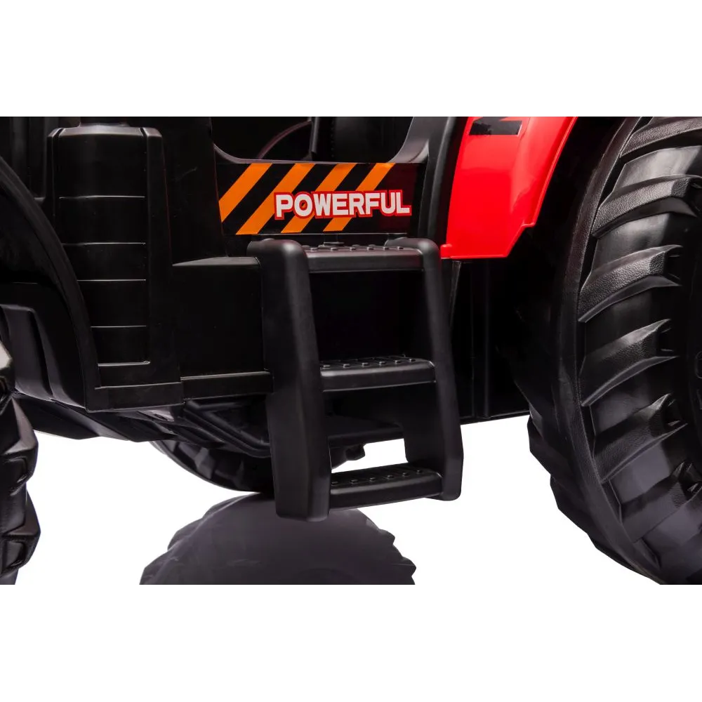 Traktor Na Akumulator A011 24V Czerwony