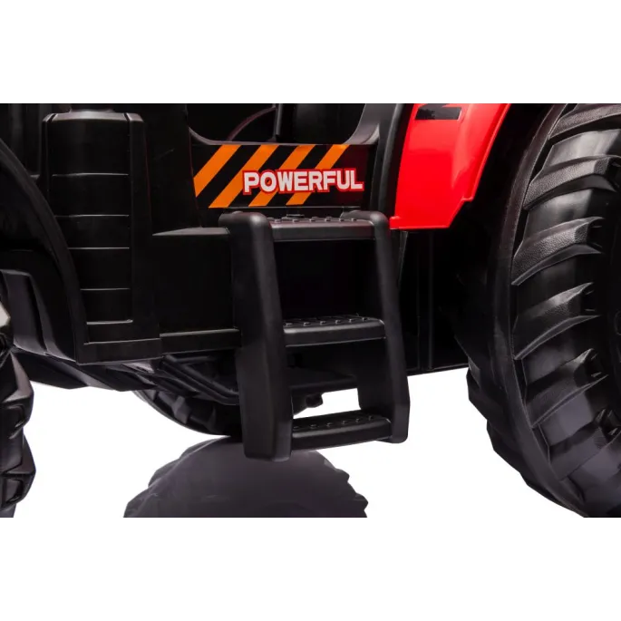 Traktor Na Akumulator A011 24V Czerwony