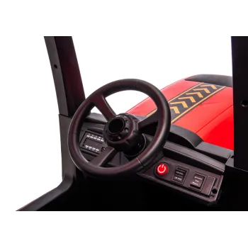 Traktor Na Akumulator A011 24V Czerwony