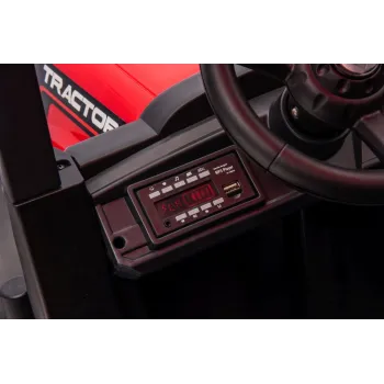 Traktor Na Akumulator A011 24V Czerwony