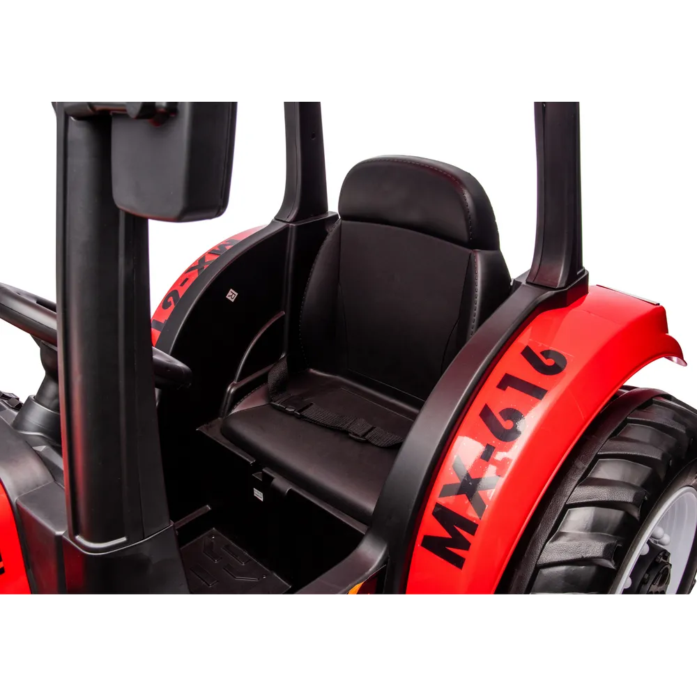 Traktor Na Akumulator A011 24V Czerwony