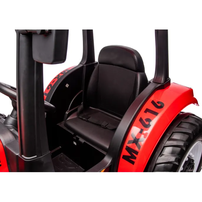 Traktor Na Akumulator A011 24V Czerwony