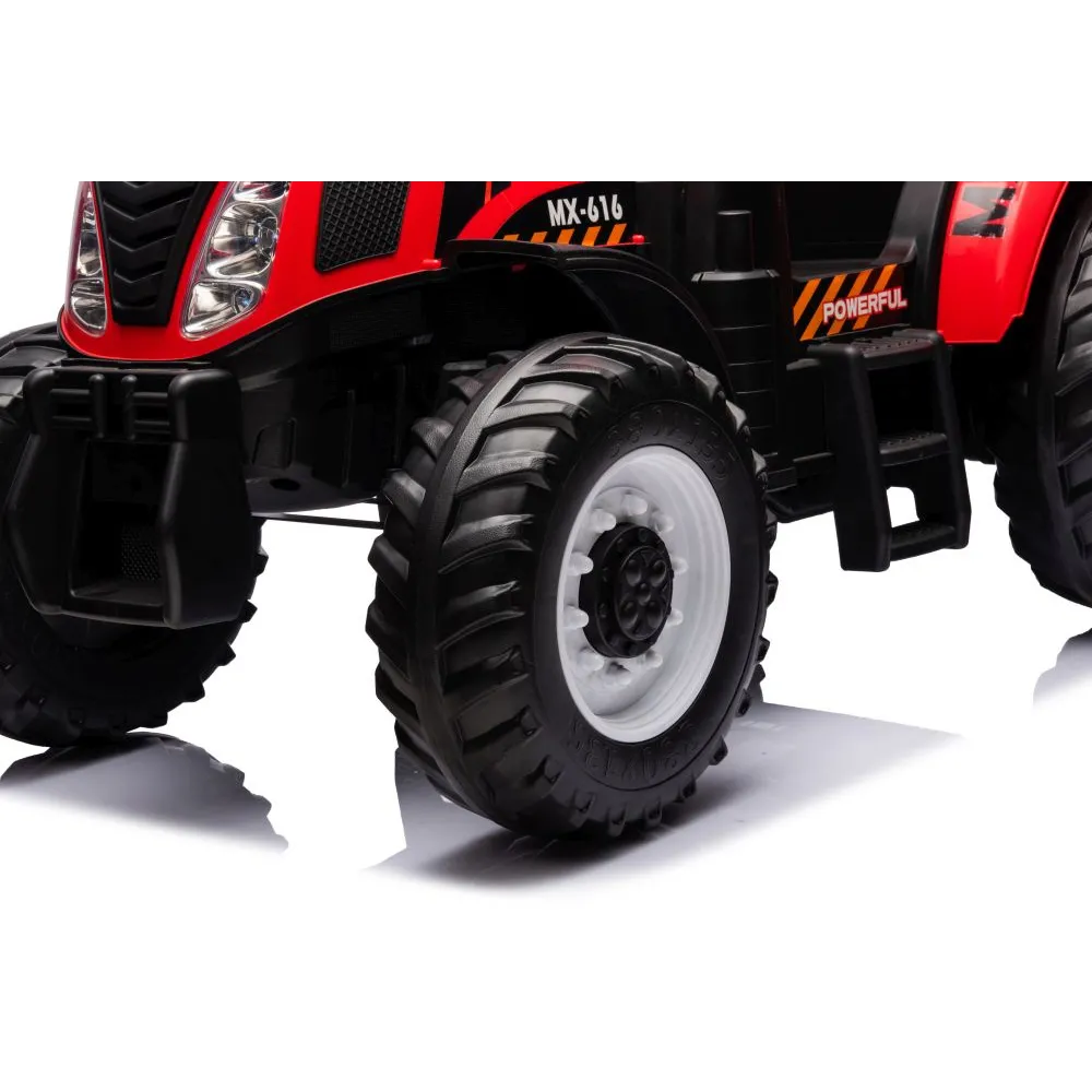 Traktor Na Akumulator A011 24V Czerwony