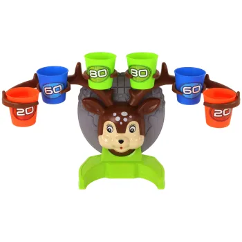 Elementy gry zręcznościowej do składania – dekoracyjny jelonek