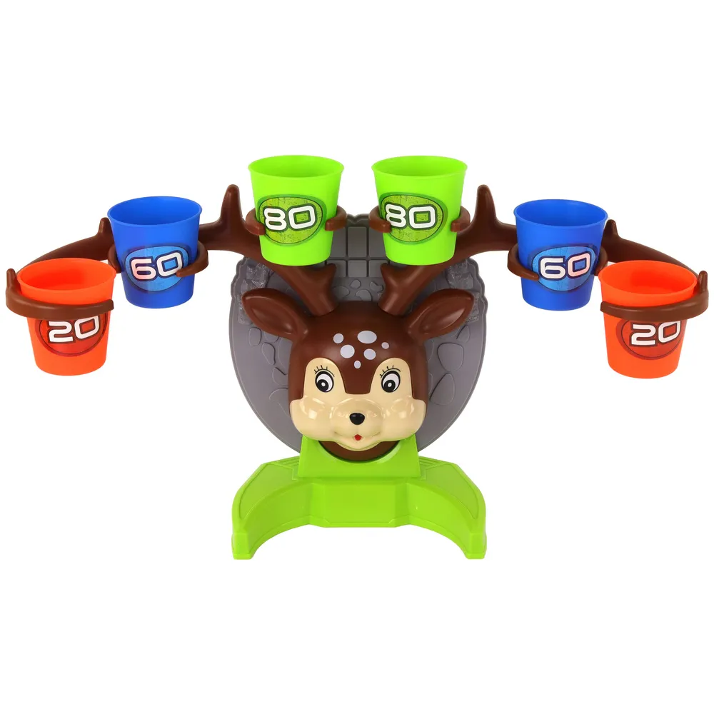 Elementy gry zręcznościowej do składania – dekoracyjny jelonek