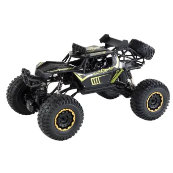 Duże Auto Zdalnie Sterowane W Skali 1:8 Sterowanie 2.4G Czarne